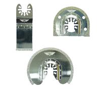 TopsTools 3pcs FAKD3B Ajuste rápido Diamante Hoja Profesional | Compatible con DeWalt, Stanley, Black & Decker, Bosch, Fein (Non-StarLock), hojas diamante para juntas retiran lechada