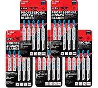 TopsTools 5pcs JSTT118G_5 91mm T118G Hojas caladora Profesional