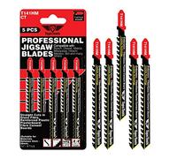 TopsTools 5pcs JSTT141HM 100mm T141HM Hojas caladora Duradero