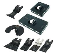 TopsTools 8pcs FABCK1 Hojas multiherramienta Larga vida | Compatible con DeWalt, Stanley, Black & Decker, Bosch, Fein (Non-StarLock), socket back box cutters make controlado cortan