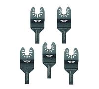TopsTools FA10F_5 cuchillas de corte de madera de ajuste rápido 5 x 10mm compatibles con Dewalt Stanley Black and Decker Bosch Fein (sin StarLock) Makita Parkside Ryobi Worx (cambio rápido)