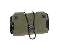 TOPTACPRO Bolsa táctica para teléfono de administración para Chaleco, Soporte de Placa Molle, Soporte portátil para teléfono Celular, Hebilla magnética de liberación rápida (Ranger Green)