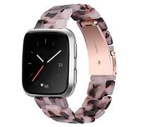 TopTen Correa de reloj compatible con Fitbit Versa 2/Versa/Versa Lite/Versa Edición Especial, correa de resina ultraligera de repuesto para pulsera ajustable