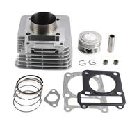 Topteng 150cc Cylinder Piston Top End Kit 57mm Apto para Yamaha YBR125 YBR 125 Custom 05-18