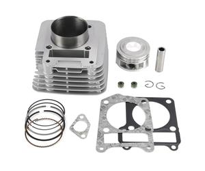 Topteng 185cc Big Bore Cylinder Barrel Kit 62mm Apto para Yamaha YBR125 YBR 125 Custom 05-18