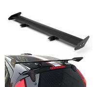Topteng Alerón universal ajustable de aluminio GT para maletero trasero, color negro 13#