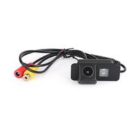 Topteng Car Rear View Camera Reverse Parking Kit Apto para Ford Mondeo Fiesta Focus Hatchback S-MAX KUGA, 170°Diagonal View, Night Vision, NTSC System, Mirror Image with Parking Guide Line
