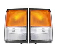 Topteng Corner Lamps New apto para Land Rover Range Rover Classic 1987-1995 Clear