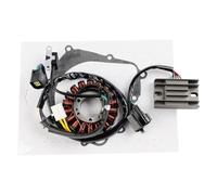 Topteng Stator Regulator Rectifier Gasket Apto para Suzuki DRZ400 DR-Z400 2000-2004, DRZ400 DR-Z400E 2000-2007/2009, DRZ400 DR-Z400S 2000-2019, Apto para Kawasaki KLX400 KLX400R/KLX400SR 2003-2004