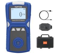 TopTes Guard-533 Detector Portátil de Monóxido de Carbono, con Alarmas Visuales, Sonoras y Vibrantes, Diseño con Clip Trasero, 120h de Espera, y a Prueba de Explosiones para Uso Doméstico y Laboral