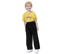 TOPTIE Pantalones de karate para adultos y niños, pantalones de artes marciales, pantalones de karate para estudiantes, color negro, talla 0