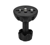 TOPTOO 75mm Half Ball Plano a Bowl Adaptador con 1/4 "y 3/8" Tornillos para trípode de Cabeza líquida DSLR Rig Cámara