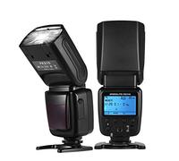 TOPTOO Pantalla inalámbrica Universal para Flash de cámara Speedlite GN33 LCD para Canon Nikon Sony Olympus Pentax DSLR Cameras