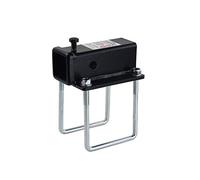 TOPTOW 63800 - Adaptador Receptor de Enganche de Parachoques RV de 2 Pulgadas para Parachoques de 4 x 4 Pulgadas y 4.5 x 4.5 Pulgadas, se Adapta a portabicicletas, portadores de Carga, autocaravanas