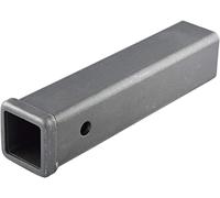 TOPTOW 64455 - Tubo Receptor de Enganche para Remolque con Receptor de Enganche de 2 Pulgadas, 12 Pulgadas de Largo, Acabado Crudo