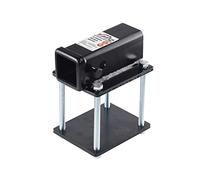 TOPTOW Receptor de Enganche para Parachoques de RV 63801 para Vigas de 4 a 4.5 Pulgadas, Apertura del Receptor de 2 Pulgadas, se Adapta a portabicicletas, portadores de Carga, Autocaravana