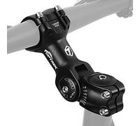 Toptrek Manillar Elevador de Bicicleta - 31.8 mm x 110 mm, Ajustable, Diseño de Agujero Hexagonal para Bicicleta de Montaña