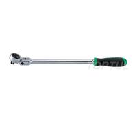 Trinquete 1/2" TOPTUL 1/2 pulgadas 430mm (72 dientes)