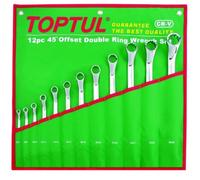 TOPTUL GAAA1204 Kit llaves estrella de dos bocas