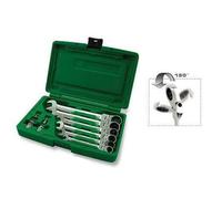 TOPTUL GAAI1003 Juego de llaves poligonales y boca de trinquete