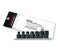 TOPTUL GDAG0701 Juego de vasos de impacto