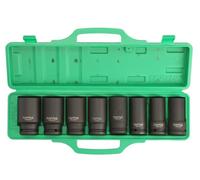 Juego de llaves de impacto TOPTUL 3/4 " 8 uds.22 24 27 30 32 33 36 38 mm hexagonal