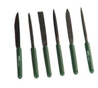 Juego de limas TOPTUL, 6 Pieza