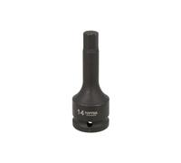 Vaso de impacto hexagonal TOPTUL 3/4 pulgadas 14 mm, Longitud 105mm