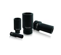 TOPTUL - Llave de vaso (3/4", 33 mm, hexagonal)