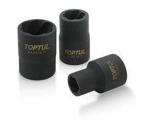TOPTUL - Llave de vaso de impacto especial (1/2", 17 mm)