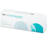 Dioptrías: +0.50, Radio: 8.60, Diámetro : 14.20 TopVue Blue Blocker (30 lentillas)
