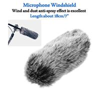 TOPWA Cubierta protectora para micrófono de piel para parabrisas y parabrisas para Sony ECM-GZ1M