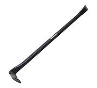 TOPWAY Barras de Desencofrar 600mm Pie de Cabra, Heavy Duty Palanca Herramienta Removedor de Clavos, Negro 332124