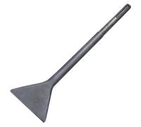 TOPWAY Cincel raspador de piso SDS Max de 4,3 pulgadas (400 x 110 mm) para quitar baldosas, adhesivo para pisos, alfombras, linóleo, madera contrachapada y superficies de paredes 121132