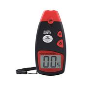 TOPWAY Medidor de Humedad de Madera, Portátil Detector Medidor de Humedad Digital, 2 Pines de Sensor, con Pantalla LCD y Batería de 9V Incluida 312753