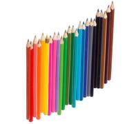 Topwrite Lote de 24 lápices de colores variados para niños, Multicolor