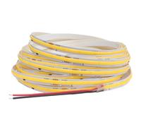 TOPXCDZ Tira de luces LED COB flexible de 220 V, Smart IC, sin necesidad de controladores, 296 LED, iluminación lineal RA90, blanco cálido, blanco cálido (4000 K-blanco natural, 10 m)