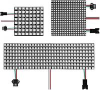 TOPXCDZ WS2812B RGB LED Digital Flexible individualmente direccionable Panel de luz WS2812 8x8 16x16 8x32 módulo matriz pantalla DC5V (8X32 256 píxeles)