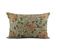Topyee Funda de almohada de 12 x 20 pulgadas fina madreselva Ii Morris William 1834 diseños finales de mármol, decoración del hogar, funda de almohada lumbar, funda de cojín para sofá cama