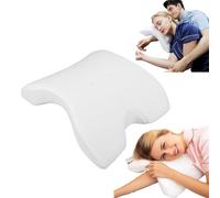 Topyond Almohada Cervical, Almohada para Parejas, Memory Foam Pillow para Aliviar El Dolor De Cuello, Forma De U Arco Neck Pillow, Almohada Viscoelastica para El Dolor De Cuello O Dormir De Lado