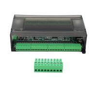 Topyond Controlador lógico programable de control PLC, tablero de control PLC 32 entradas 24 salidas 2 canales 60K Controlador lógico programable Módulo de salida de relé DC24V 1A