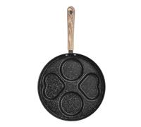 Topyond Egg Frying Pan, Nonstick Divided Grill Pan, 3-Section Versatile Breakfast Grilling Pan Skillet,Steak Griddle Pan for Any Kitchen and Cooktop (2)