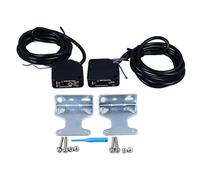 Topyond Interruptor de sensor fotoeléctrico, interruptor optoelectrónico de largo alcance de detección de 10 m, amplio voltaje 24-240 V CA/CC para control de equipos industriales