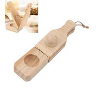 Topyond Máquina Trituradora De Plátanos, Prensa De Plátano 2 En 1, Tostonera De Madera, Prensa De Plátano para Plátanos Fritos, Chips, Tostones, Tazas, Patatas