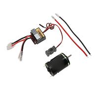 Topyond Motor Cepillado CC, Motor de Cepillo 540 con Motor eléctrico RC de Alto Rendimiento Resistente al Agua ESC 320A para Axial Scx10 90046 (45T)