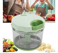 Topyond Picadora De Verduras De 1L, Mini Picadora De Verduras, Picadora De Ajo, Picadora De Cebolla, Potente Manual, Carne, Frutas, Verduras, Nueces, Hierbas, Picadora, Cortador De Ajo De Cocina