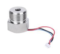 Topyond Sensor de presión, sensor del transmisor de presión G1/2 Flim Flim 0 a 10 30 100 300 500 Bar 5 VDC Analógico 3 alambre 0 10 bar (0-100BAR)