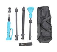 Topyond Sierra de polo azul de 2 metros, polo de poda eléctrica Pole alto Rama de rama Cizalización de cizallas telescópicas, 4 secciones con bolsa de almacenamiento