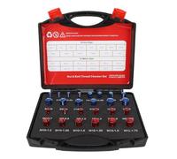 Topyond Thread Checker, 26/36 PcsNut and Bolt Thread Checker,Detachable Bolt Size Finder for in Narrow Areas (36pc Set)