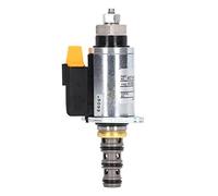 Topyond Válvula GP-Solenoide 4579878, Válvula Solenoide Con Bloqueo De Seguridad Acero Aleado Accesorios Para Excavadora Compatible Con Caterpillar E320B E320C E320D